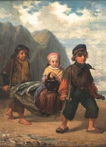 Der Fischfang by Julius Wagner