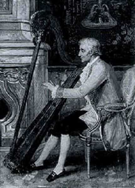 The Harpist - view 1