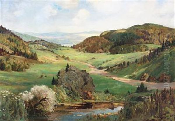 Landscape From Schwaben - view 1