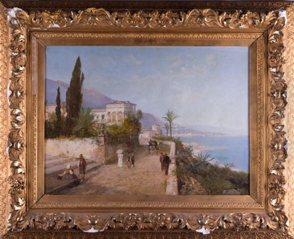 Mediterrane Landschaft Bei Lugano - view 1