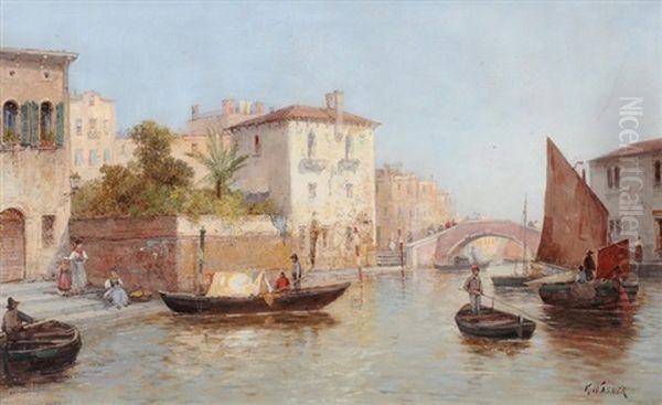 Kanal In Venedig - view 1