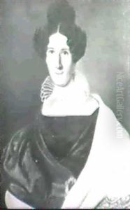 Bildnis Einer Vornehmen Burgersfrau by Ludwig Christian Wagner