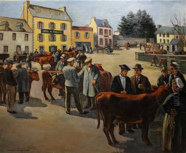 Marche Aux Bestiaux, Rostrenen - view 1