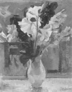Vase Mit Blumen by Richard Carl Wagner