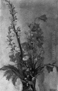 Blumenstraub Mit Glockenblumen Blumenstraub Mit Glockenblumen