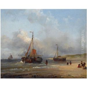 A Bomschuit In The Breakers, Scheveningen