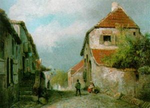 Figures In A Village Figures In A Village