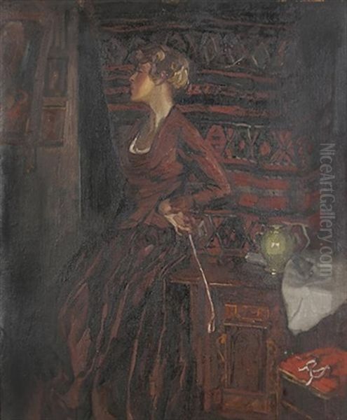 Junge Dame Mit Reitgerte - view 1