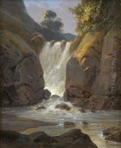 Der Wasserfall Von Geroldsau Bei Baden-baden
