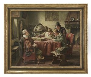 Planning An Expedition by Fritz Wagner