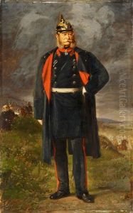 Portrat Konig Wilhelm I by Karl Wagner