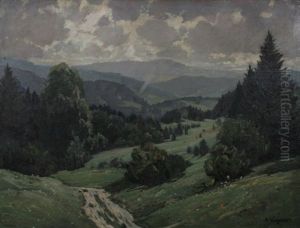 Schwarzwaldlandschaft by Karl Wagner