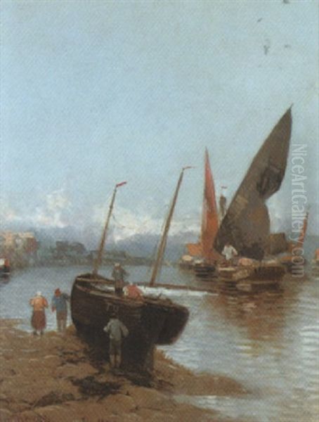 Fischerbarken An Der Istrischen Kuste - view 1