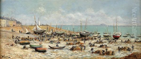 Sorting Nets At Low Tide - view 1