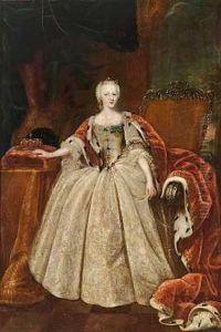 Prinsesse Louise, Christian Vis Datter Gift 1749 Med Hertug Ernst Friedrich Lll. Karl Af Sachsen-hildburghausen