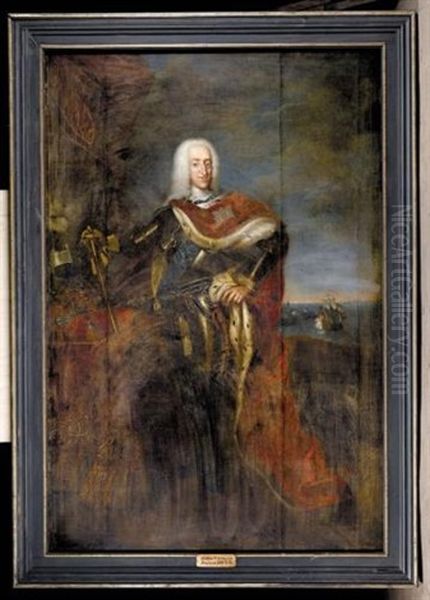 Portrait Of King Christian Vi Of Denmark - view 1