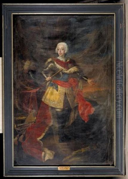 Portrait Of King Frederick V Of Denmark - view 1