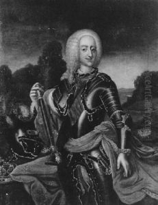 Bildnis Konig Christian Vi. Von Danemark by Johann Salomon Wahl