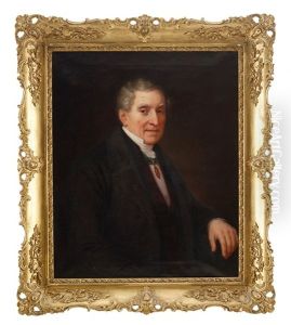 Portratt Av Silversmeden Erik Adolf Zethelius Stockholm (1781-1864)