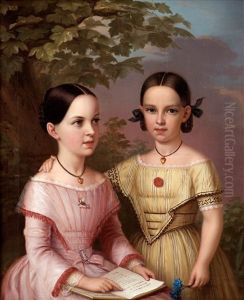 Marianne Lewenhaupt Och Systern Charlotte Lewenhaupt by Erik Wahlbergson