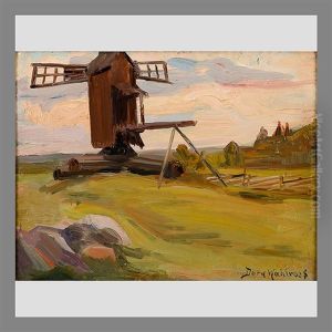 Old Windmill by Dora Wahlroos
