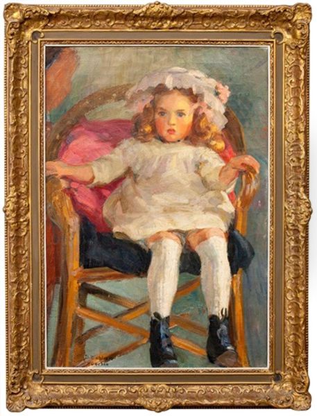 Girl Sitting - view 1
