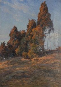 Landscape by Charlotte Constance Wahlstroem