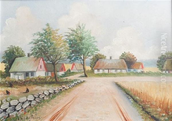 Landscape With Houses - view 1