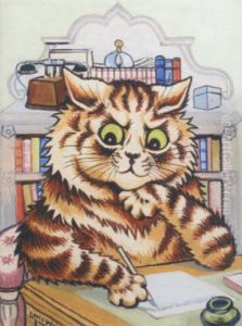 The Consultant by Louis Wain