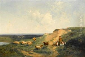Landscape Near Dorking by Thomas Francis Wainewright