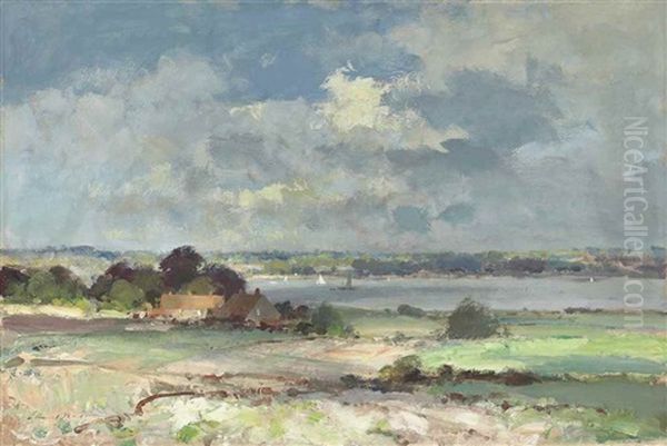Cottages Overlooking The Orwell - view 1