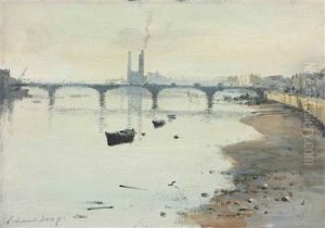 Below Battersea Bridge