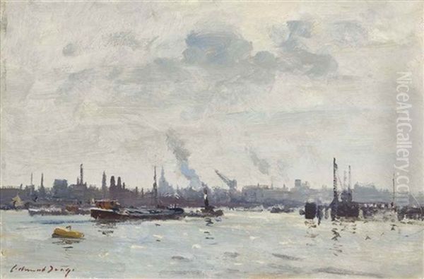 The River Ij At Amsterdam - view 1