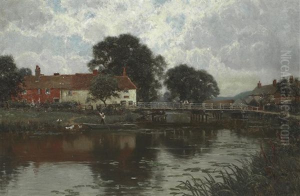 Woolhampton Bridge - view 1