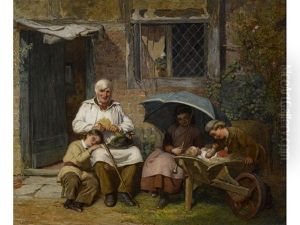 Enjoying The Sunshine by James Clarke Waite