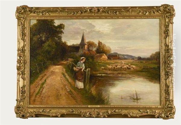 A Ford At Bury Near Arundel, Sussex - view 1