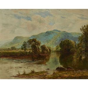 The Church Post-betws-y-coed, North Wales by Ernest Walbourn