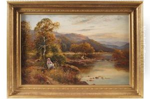 By The Riverside by Ernest Walbourn