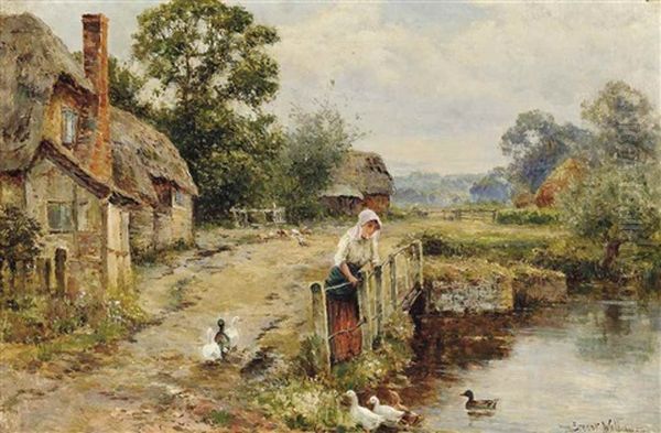 Feeding The Ducks - view 1