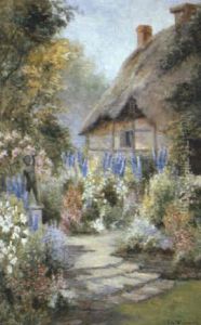 The Cottage Garden by Eva Walbourn