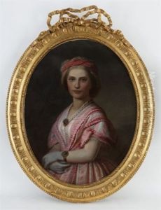 Portrait De Femme Au Turban by Albert Walch