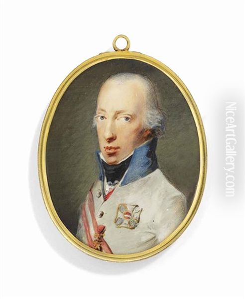 Charles (1771-1847), Archduke Of Austria And Duke Of Teschen, In White Uniform - view 1