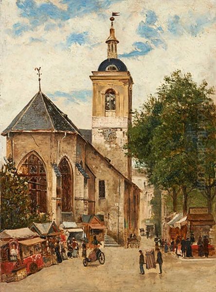 Echoppes Devant L"eglise - view 1