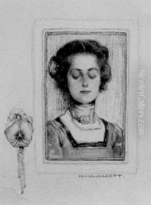 Portrait Study by Harry Mills Walcott