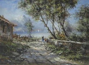Paesaggio by Antonio, Anton Brioschi