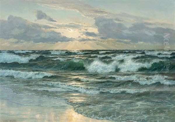 Sunrise On The Sea - view 1