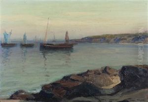 Bateaux De Peche En Bretagne by Lionel Walden