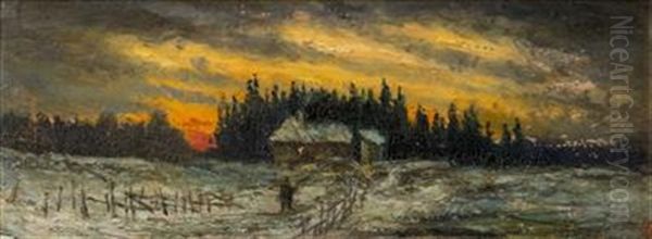 Winter Sunset - view 1