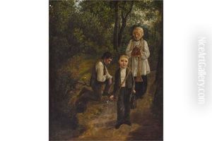 Der Versehgang by Ferdinand Waldmueller