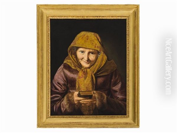 Woman With Prayer Book - view 1